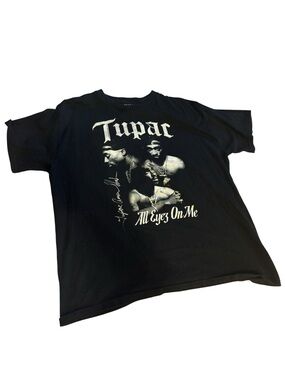 Tupac 'All Eyez On Me' Black Graphic Tee